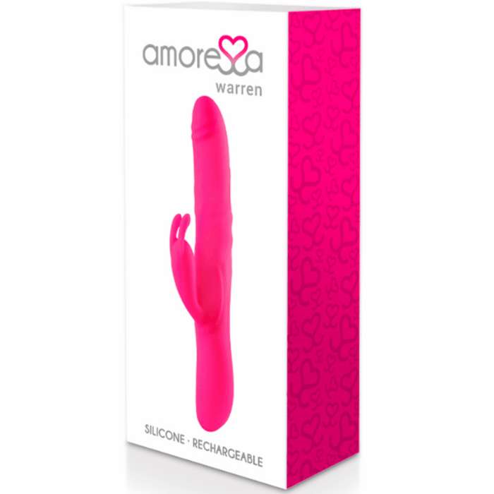VIBRADOR G-SPOT E ESTIMULADOR DE CLITORIS - AMORESSA WARREN PREMIUM
