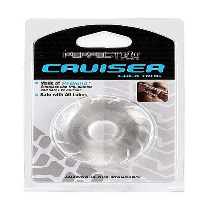 ANEL PARA PÉNIS TRANSPARENTE - PERFECTFIT CRUISER