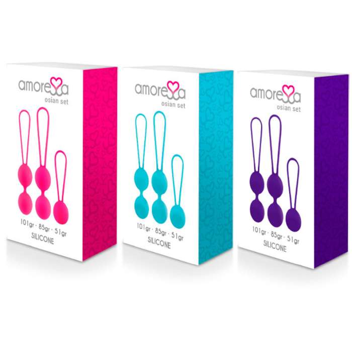 CONJUNTO BOLAS SILICONE - AMORESSA