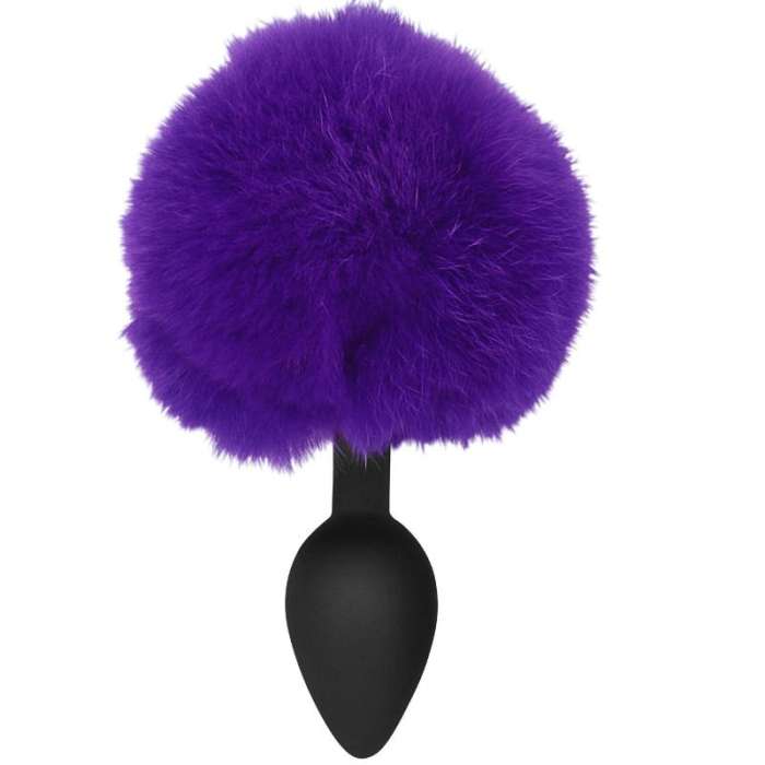 PLUG ANAL DE SILICONE COM CAUDA