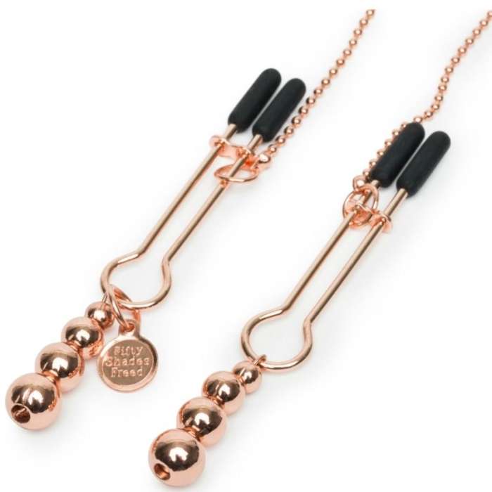 PINÇAS PARA MAMILOS E CLITORIS - FIFTY SHADES FREED
