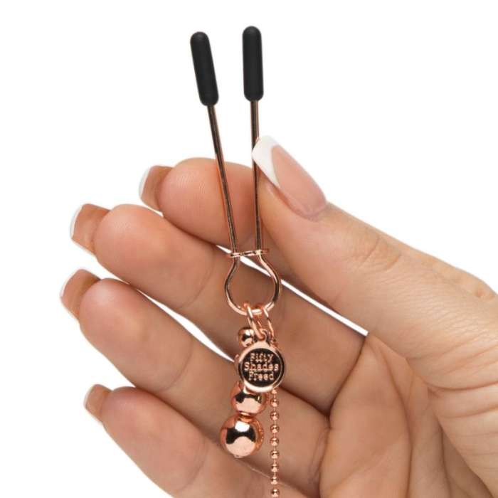PINÇAS PARA MAMILOS E CLITORIS - FIFTY SHADES FREED