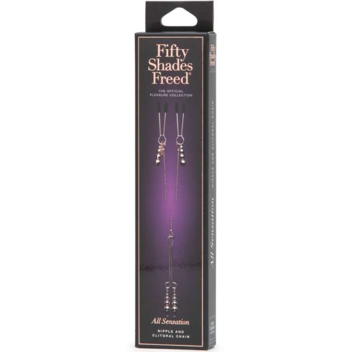 PINÇAS PARA MAMILOS E CLITORIS - FIFTY SHADES FREED