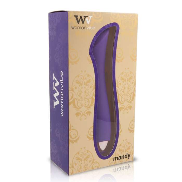 VIBRADOR COM MOTOR DUPLO - WOMANVIBE MANDY