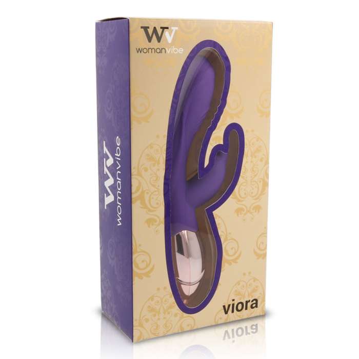 VIBRADOR G-SPOT E ESTIMULADOR DE CLITORIS - WOMANVIBE VIORA