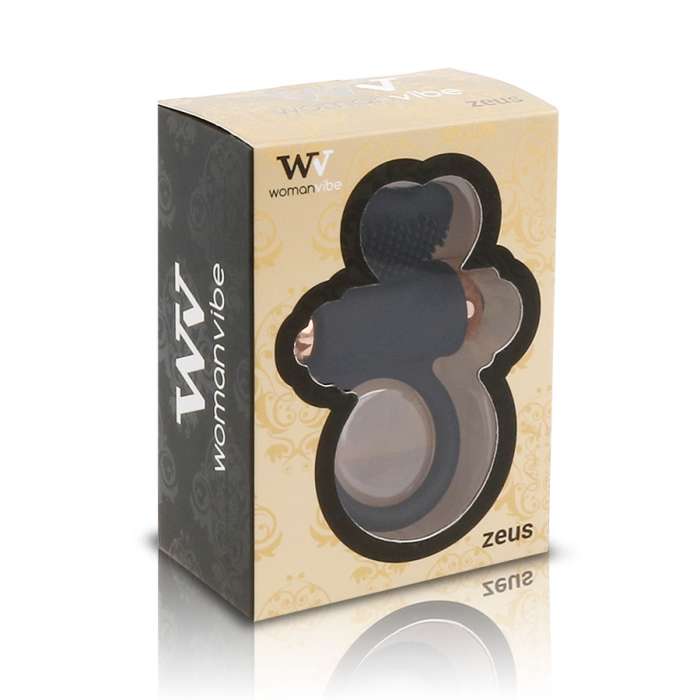 ANEL VIBRADOR DE SILICONE WOMANVIBE ZEUS