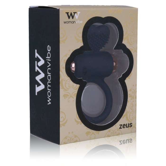 ANEL VIBRADOR DE SILICONE WOMANVIBE ZEUS