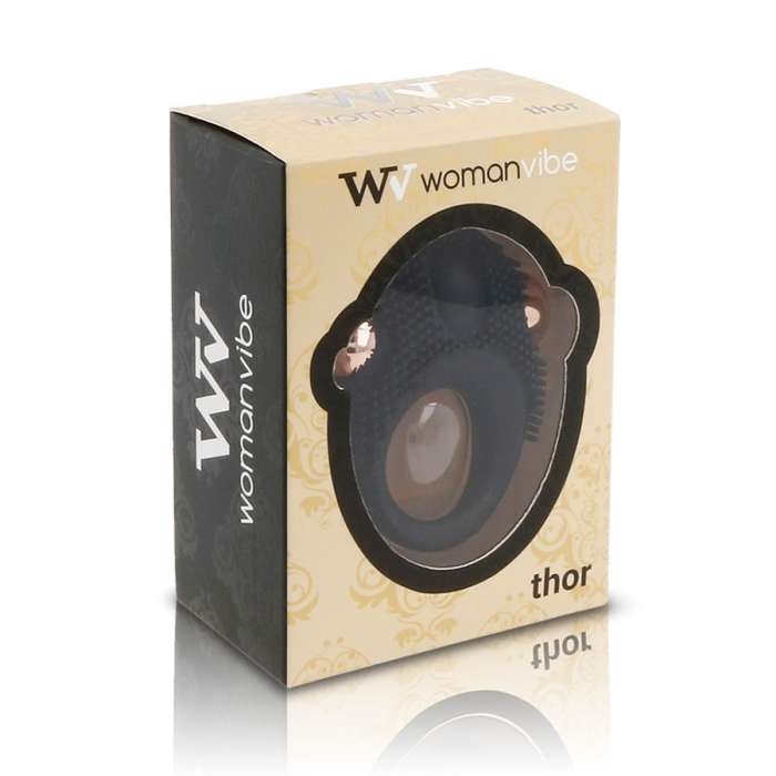 ANEL VIBRADOR DE SILICONE - WOMANVIBE THOR