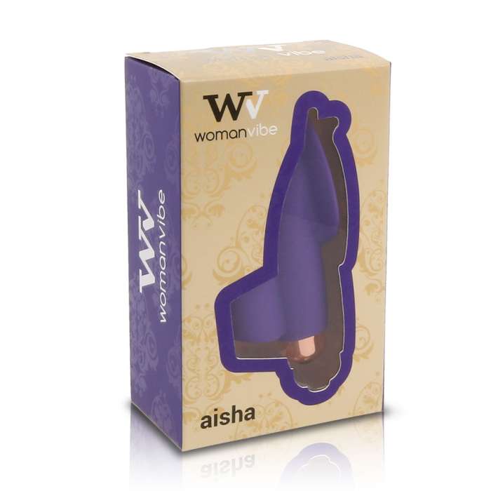 DEDO ESTIMULADOR DE SILICONE WOMANVIBE AISHA