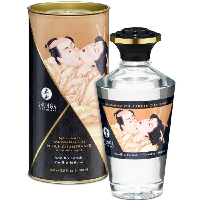 OLEO QUENTE COMESTIVEL - SHUNGA  VANILLA 100 ML