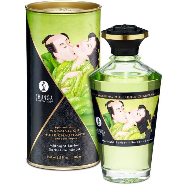 OLEO QUENTE COMESTIVEL - SHUNGA MIDNIGHT SORBET 100 ML