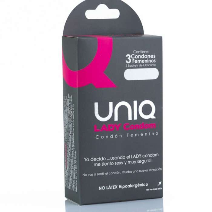 UNIQUE LADY CONDOM FRE LATEX 3 UDS