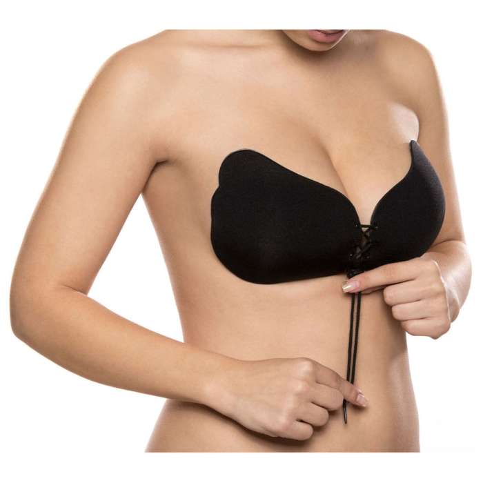 SOUTIEN - BYE BRA LACE-IT BRA CUP A PRETO