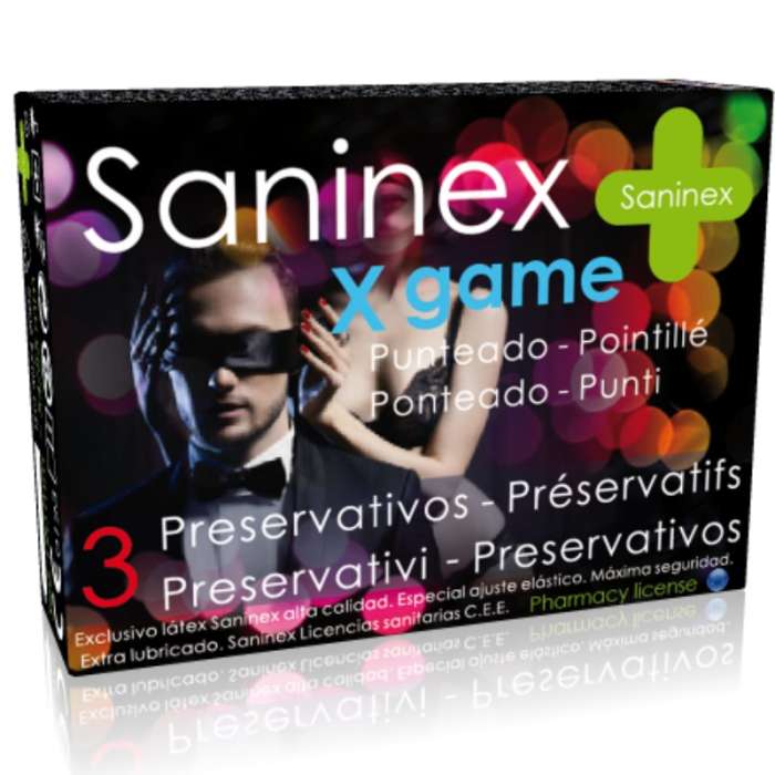 SANINEX PRESERVATIVOS X JOGO AROMÁ...