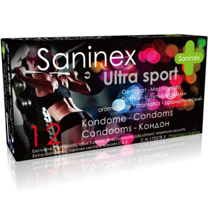 PRESERVATIVOS - SANINEX ULTRA SPOR...