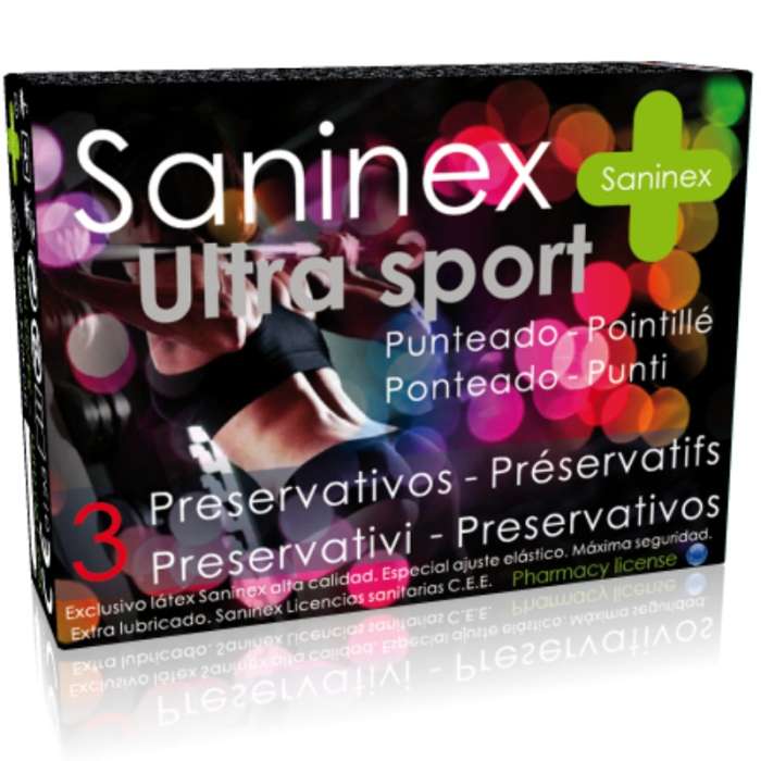 PRESERVATIVOS - SANINEX ULTRA SPOR...