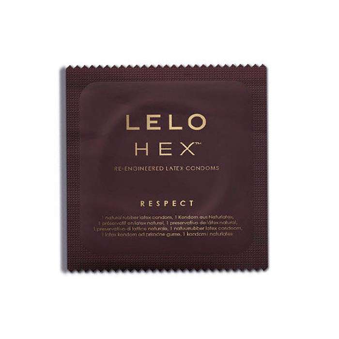 PRESERVATIVOS - LELO HEX CONDOMS RESPECT XL 12 PACK