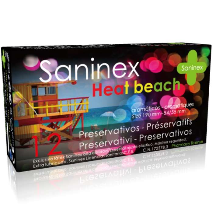 PRESERVATIVOS - SANINEX CONDOMS HE...