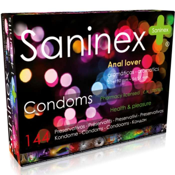 PRESERVATIVOS - SANINEX ANAL LOVER...