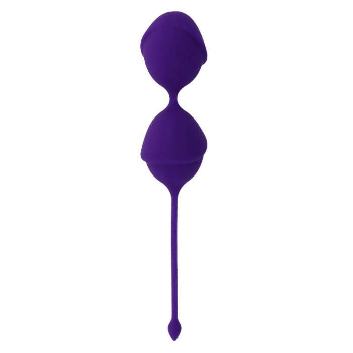 BOLAS DE KEGEL SILICONE PURPLE