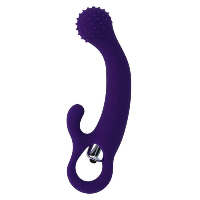 VIBRADOR G-SPOT E ESTIMULADOR DE CLITORIS - INTENSE NAILA