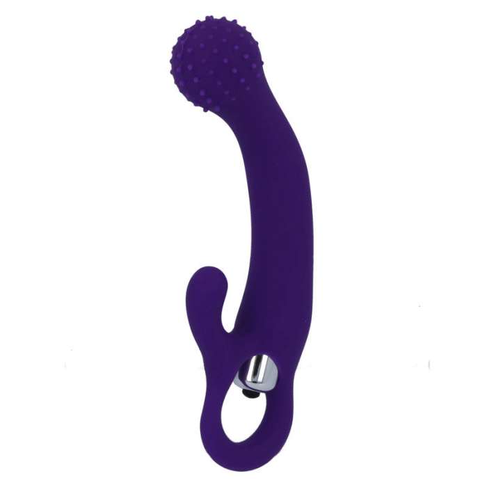 VIBRADOR G-SPOT E ESTIMULADOR DE CLITORIS - INTENSE NAILA