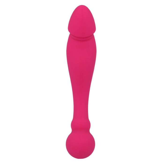 MASSAGEADOR - SILICONE INTENSO RICK DUAL PINK
