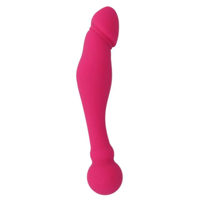 MASSAGEADOR - SILICONE INTENSO RICK DUAL PINK