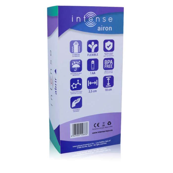 VIBRADOR AIRON 20 SPEEDS SILICONE PURPLE