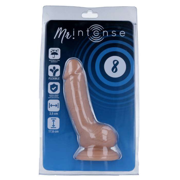 DILDO REALISTICO - 17.6 CM - MR. INTENSE