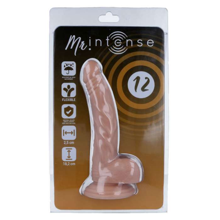 DILDO REALISTICO - MR INTENSE  18.2 -OU- 2.5CM