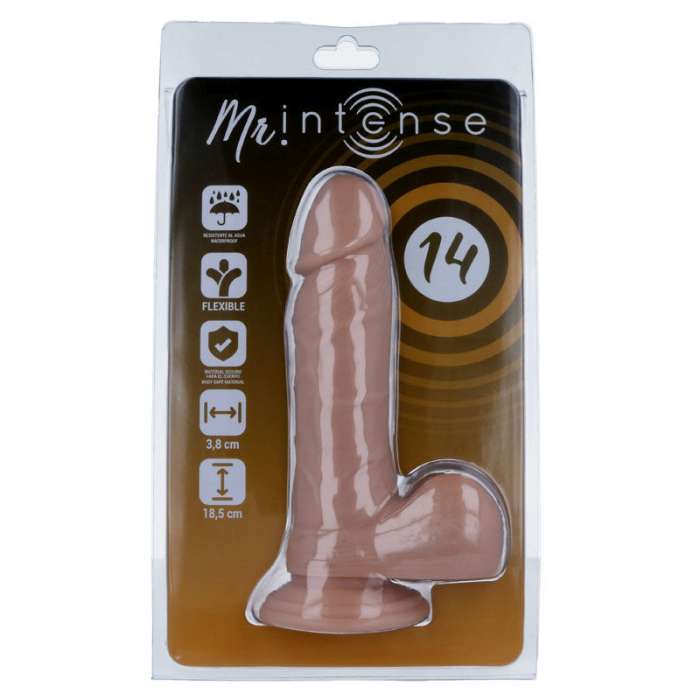 DILDO REALISTICO - 18,5 CM - MR. INTENSE