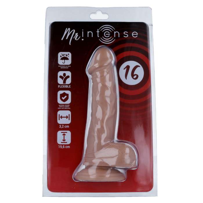 DILDO REALISTICO - 19.6 CM - MR. INTENSE