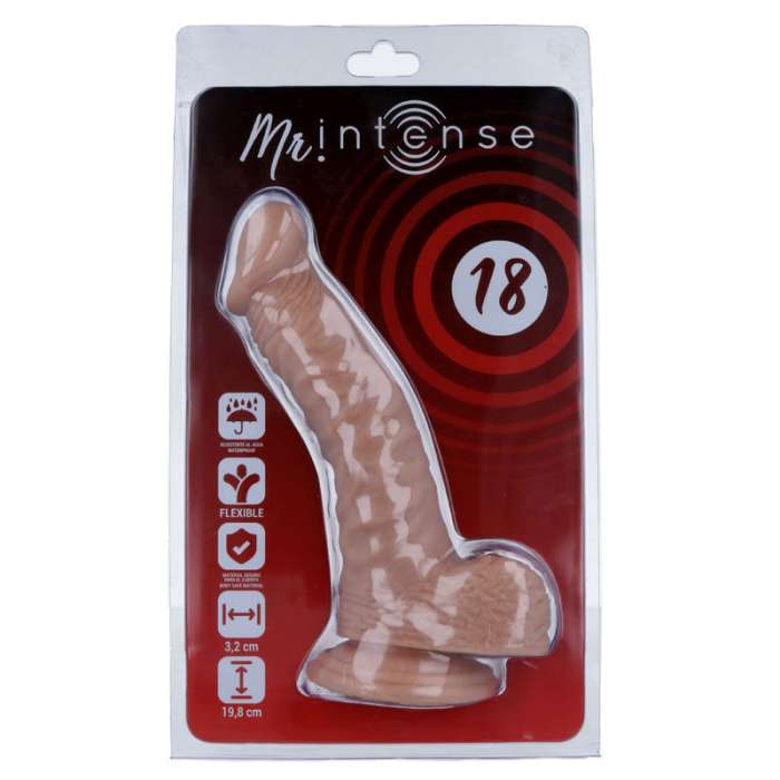 DILDO REALISTICO - MR INTENSE 19.8 -OU- 3.2cm