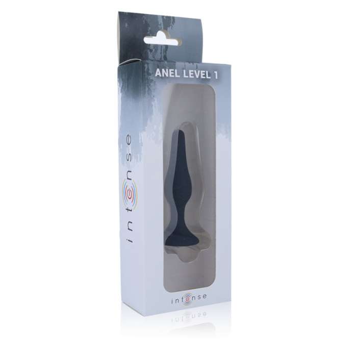 PLUG ANAL - INTENSO 1- 10,5 CM PRETO