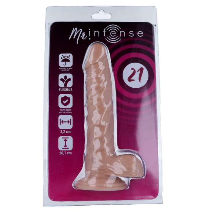 DILDO REALISTICO - 20.1 CM - MR. INTENSE
