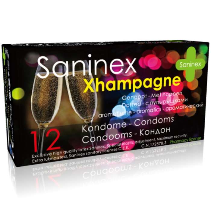 SANINEX CHAMPAGNE AROMIC CONDOMS 1...
