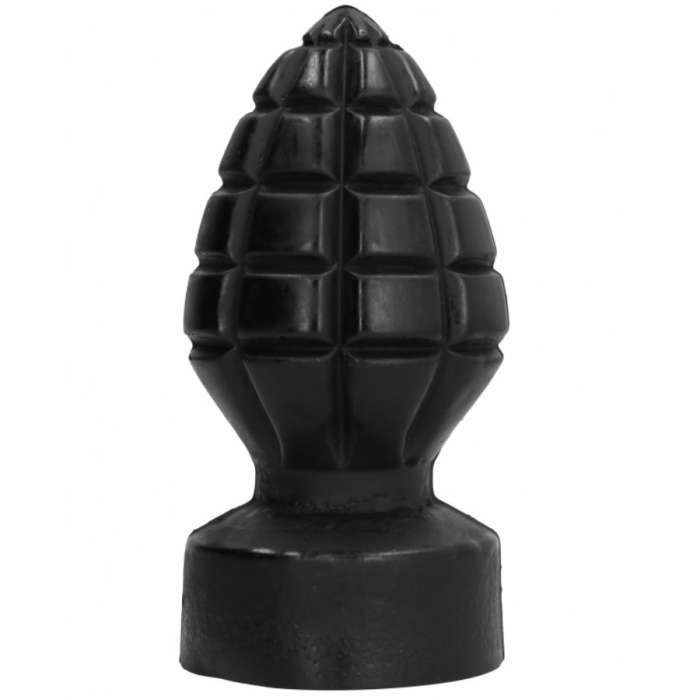 ALL BLACK EXPLOSIVE ANAL PLUG 15CM