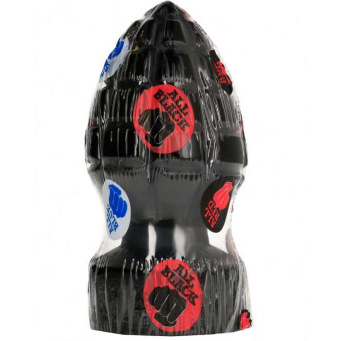 ALL BLACK EXPLOSIVE ANAL PLUG 15CM