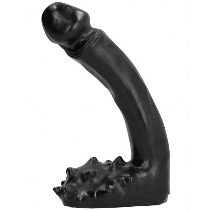 DILDO REALISTICO - ALL BLACK 19 CM
