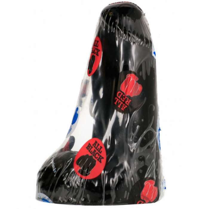 DILDO REALISTICO - ALL BLACK 13CM