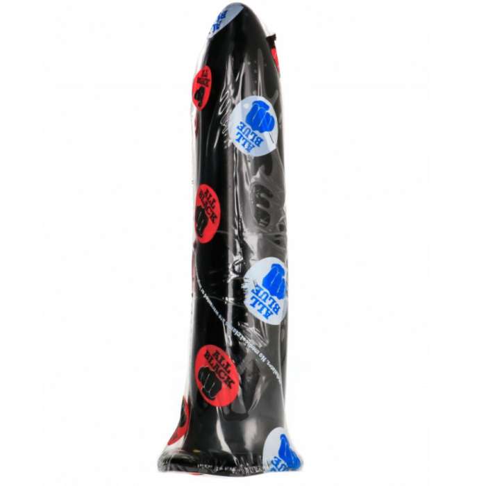 DILDO - ALL BLACK - 19CM