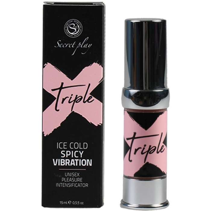 GEL COM VIBRAÇÃO INTENSIFICADOR - SECRETPLAY TRIPLE