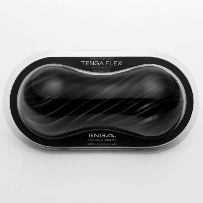 TENGA FLEX MACHO MASTUBADOR PRETO