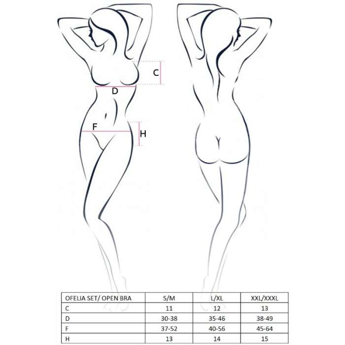 CONJUNTO PASSION OFELIA - TAMANHO L / XL