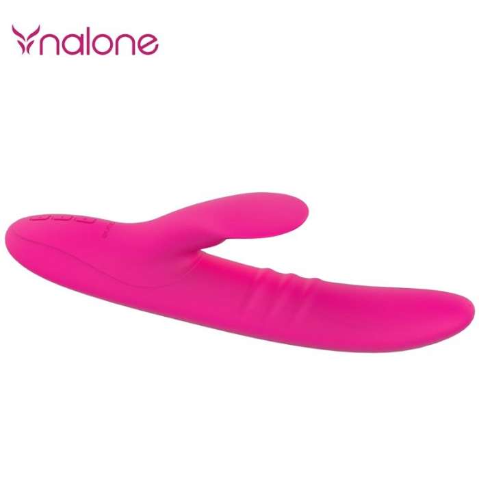 VIBRADOR COM LINGUA FLEXIVEL -  NALONE PERI