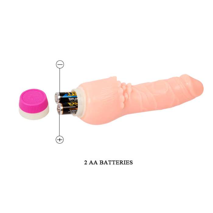 VIBRADOR REALISTICO - 19,5 CM - BAILE VIBRATORS