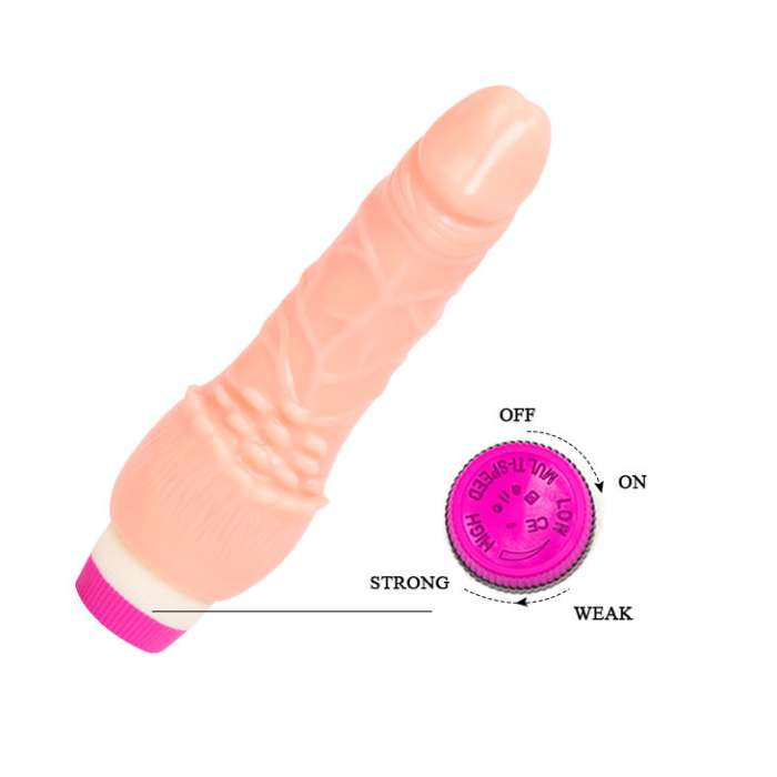 VIBRADOR REALISTICO - 19,5 CM - BAILE VIBRATORS
