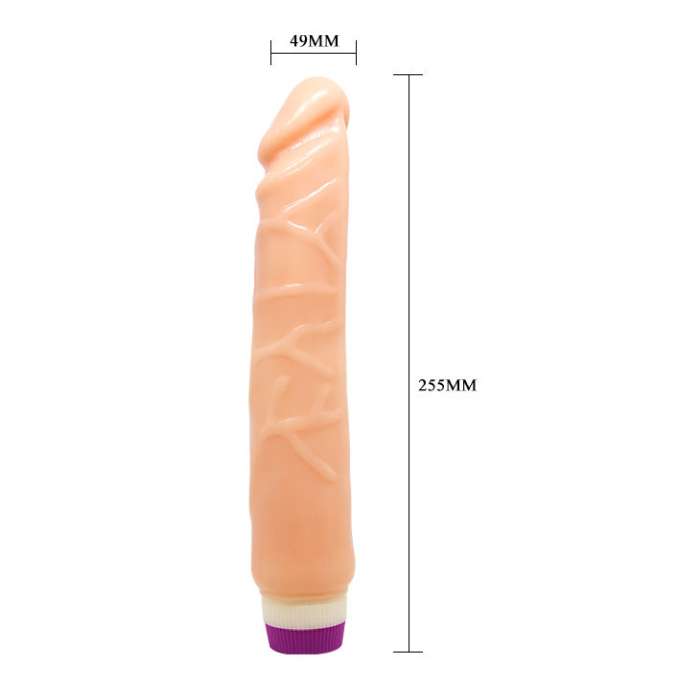 VIBRADOR REALISTICO - 25,5 CM - BAILE VIBRATORS