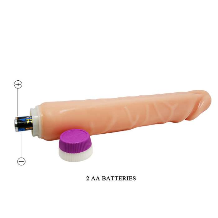 VIBRADOR REALISTICO - 25,5 CM - BAILE VIBRATORS